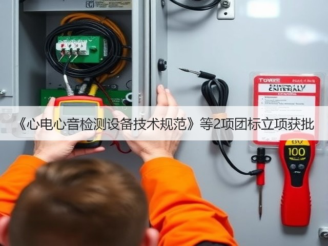 《心电心音检测设备技术规范》等2项团标立项获批(图2)