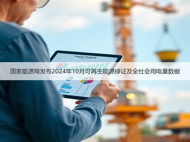 国家能源局发布2024年10月可再生能源绿证及全社会用电量数据(图2)