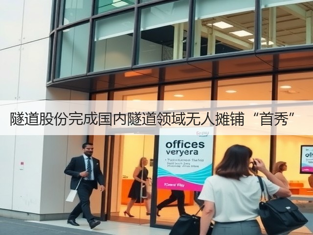隧道股份完成国内隧道领域无人摊铺“首秀”(图1) 隧道股份完成国内隧道领域无人摊铺“首秀”(图1)