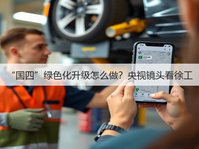 “国四”绿色化升级怎么做?央视镜头看徐工(图1) “国四”绿色化升级怎么做?央视镜头看徐工(图1)