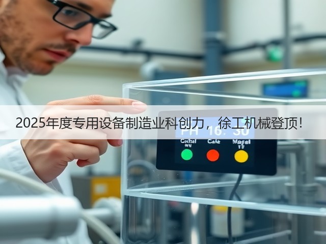 2025年度专用设备制造业科创力，徐工机械登顶！(图3)