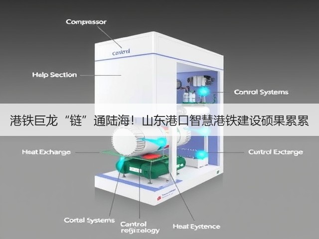 港铁巨龙“链”通陆海！山东港口智慧港铁建设硕果累累(图2)