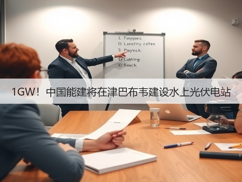 1GW！中国能建将在津巴布韦建设水上光伏电站