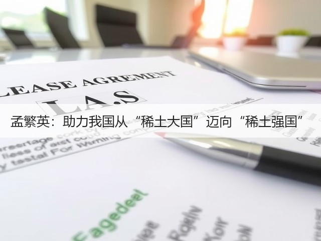 孟繁英:助力我国从“稀土大国”迈向“稀土强国”(图1) 孟繁英:助力我国从“稀土大国”迈向“稀土强国”(图1)