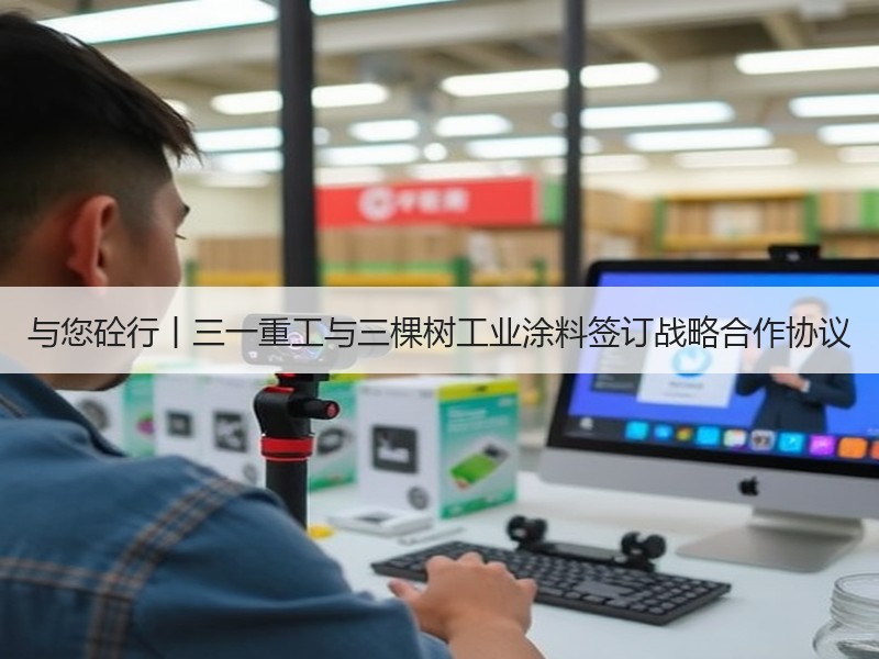 与您砼行丨三一重工与三棵树工业涂料签订战略合作协议