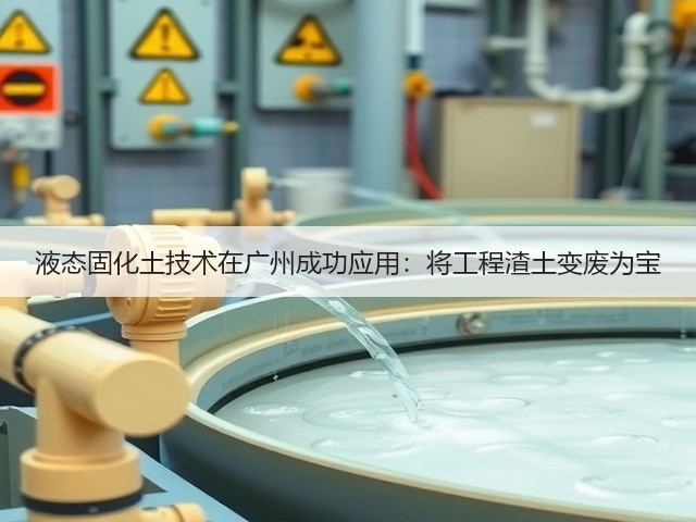 液态固化土技术在广州成功应用:将工程渣土变废为宝(图1) 液态固化土技术在广州成功应用:将工程渣土变废为宝(图1)