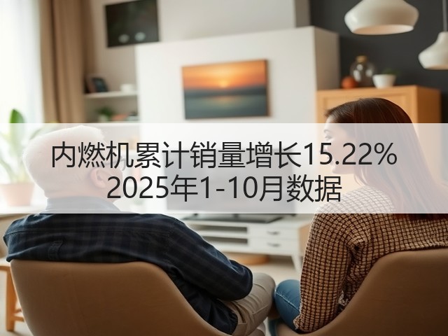 内燃机累计销量增长15.22% 2025年1-10月数据(图2)