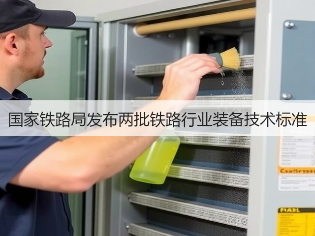 国家铁路局发布两批铁路行业装备技术标准(图1)