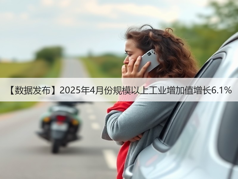 【数据发布】2025年4月份规模以上工业增加值增长6.1% 【数据发布】2025年4月份规模以上工业增加值增长6.1%