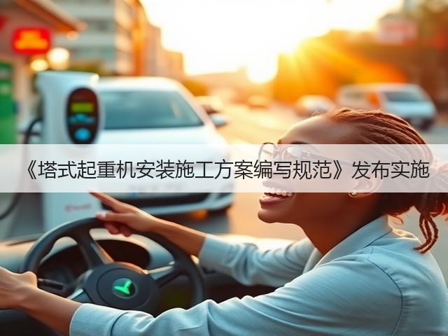 《塔式起重机安装施工方案编写规范》发布实施(图2) 《塔式起重机安装施工方案编写规范》发布实施(图2)