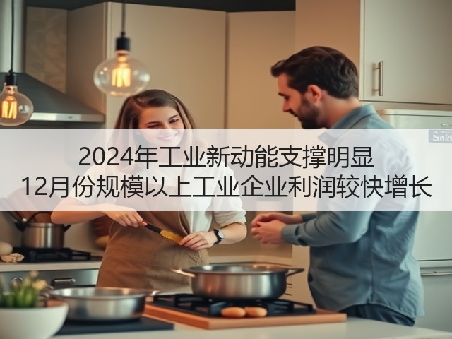 2024年工业新动能支撑明显 12月份规模以上工业企业利润较快增长(图1) 2024年工业新动能支撑明显 12月份规模以上工业企业利润较快增长(图1)