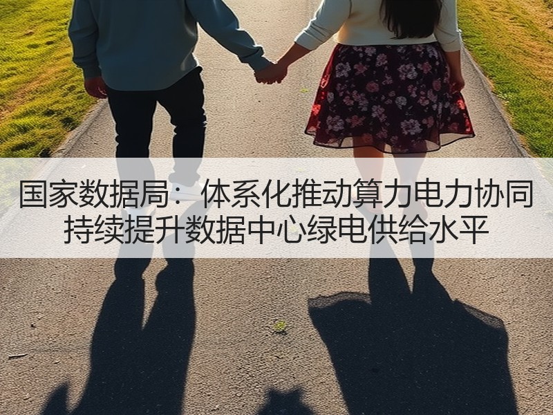 国家数据局：体系化推动算力电力协同 持续提升数据中心绿电供给水平