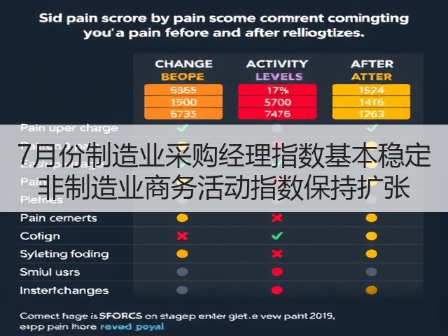 7月份制造业采购经理指数基本稳定 非制造业商务活动指数保持扩张(图3)