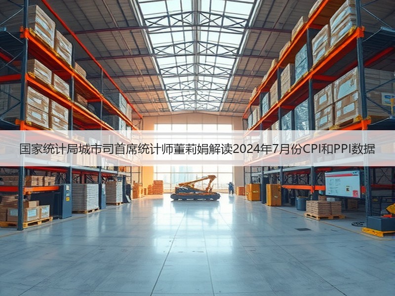 国家统计局城市司首席统计师董莉娟解读2024年7月份CPI和PPI数据