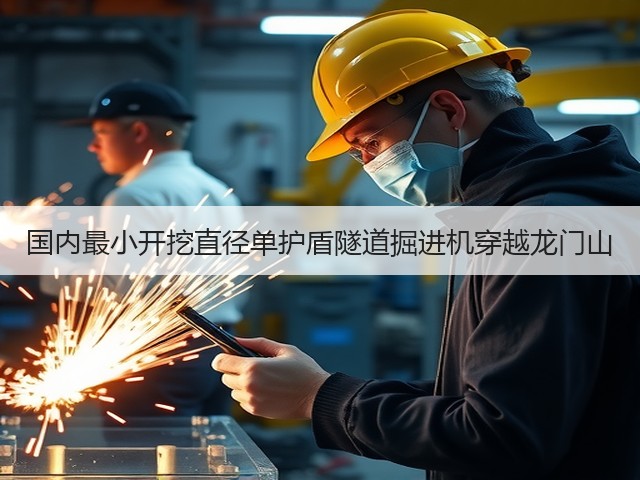 国内最小开挖直径单护盾隧道掘进机穿越龙门山(图1)