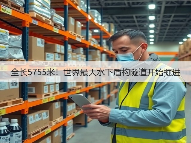 全长5755米!世界最大水下盾构隧道开始掘进(图2) 全长5755米!世界最大水下盾构隧道开始掘进(图2)