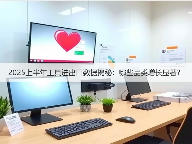 2025上半年工具进出口数据揭秘:哪些品类增长显著? 2025上半年工具进出口数据揭秘:哪些品类增长显著?