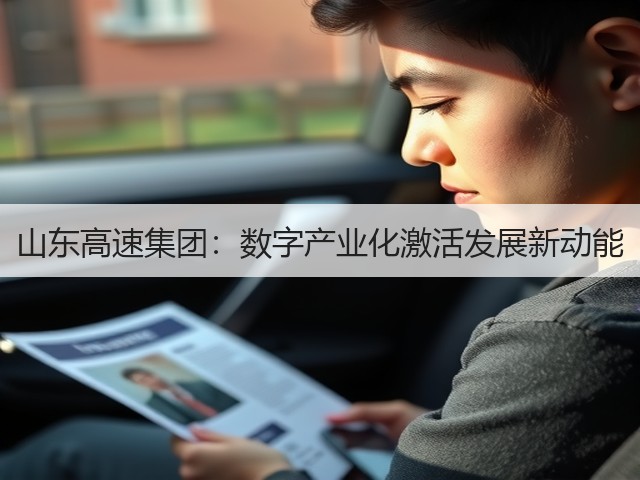 山东高速集团：数字产业化激活发展新动能(图3)