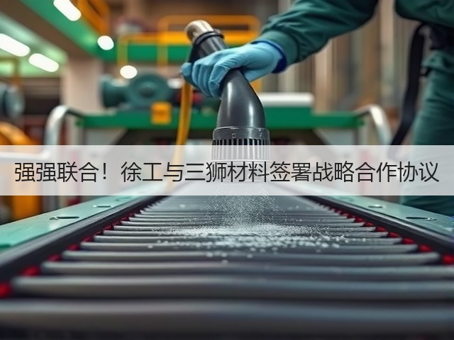 强强联合!徐工与三狮材料签署战略合作协议(图2) 强强联合!徐工与三狮材料签署战略合作协议(图2)