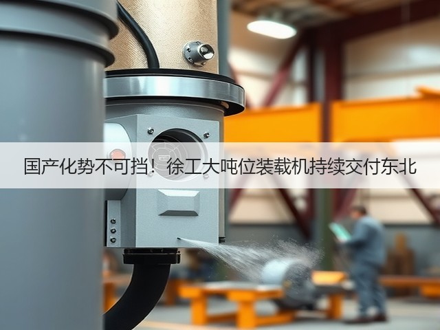 国产化势不可挡！徐工大吨位装载机持续交付东北(图2)