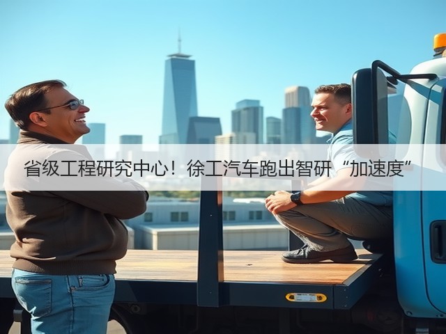 省级工程研究中心!徐工汽车跑出智研“加速度”(图2) 省级工程研究中心!徐工汽车跑出智研“加速度”(图2)