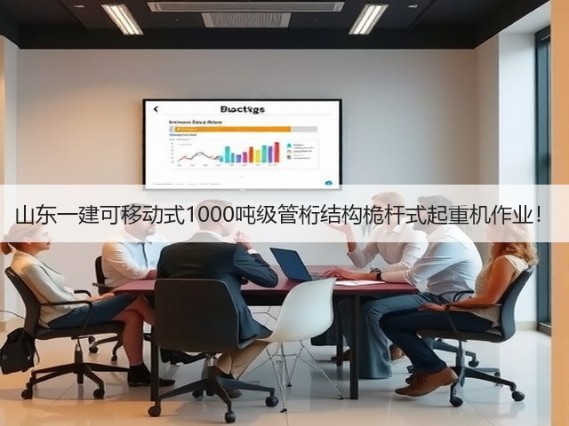 山东一建可移动式1000吨级管桁结构桅杆式起重机作业!(图2) 山东一建可移动式1000吨级管桁结构桅杆式起重机作业!(图2)