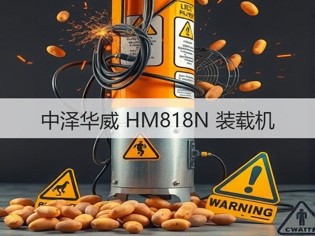 中泽华威 HM818N 装载机(图3) 中泽华威 HM818N 装载机(图3)