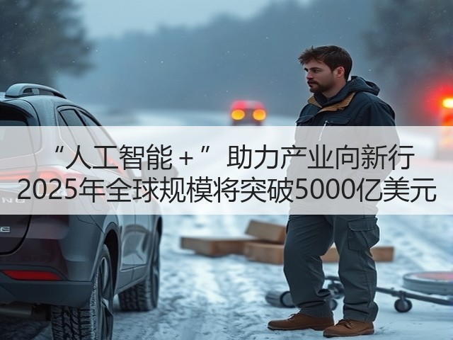 “人工智能+”助力产业向新行 2025年全球规模将突破5000亿美元(图1) “人工智能+”助力产业向新行 2025年全球规模将突破5000亿美元(图1)