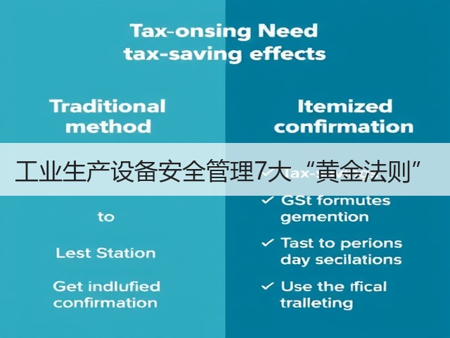 工业生产设备安全管理7大“黄金法则”(图3) 工业生产设备安全管理7大“黄金法则”(图3)