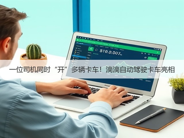 一位司机同时“开”多辆卡车!滴滴自动驾驶卡车亮相(图2) 一位司机同时“开”多辆卡车!滴滴自动驾驶卡车亮相(图2)