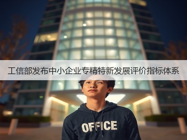 工信部发布中小企业专精特新发展评价指标体系(图1) 工信部发布中小企业专精特新发展评价指标体系(图1)
