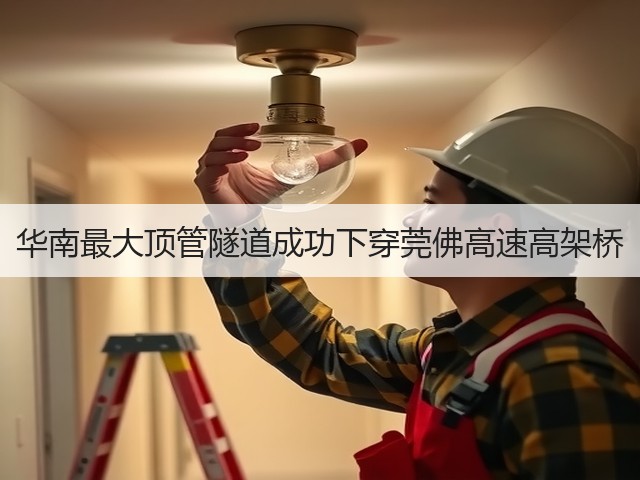 华南最大顶管隧道成功下穿莞佛高速高架桥(图2) 华南最大顶管隧道成功下穿莞佛高速高架桥(图2)