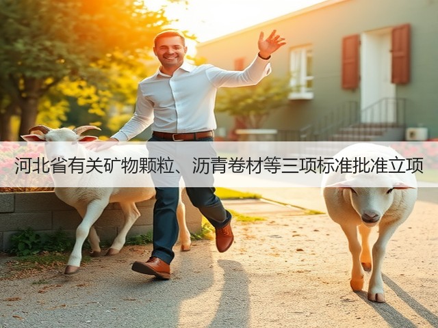 河北省有关矿物颗粒、沥青卷材等三项标准批准立项(图1) 河北省有关矿物颗粒、沥青卷材等三项标准批准立项(图1)