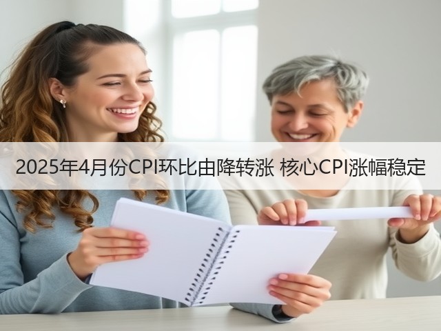 2025年4月份CPI环比由降转涨 核心CPI涨幅稳定(图2)