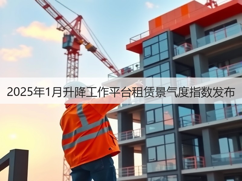 2025年1月升降工作平台租赁景气度指数发布 2025年1月升降工作平台租赁景气度指数发布