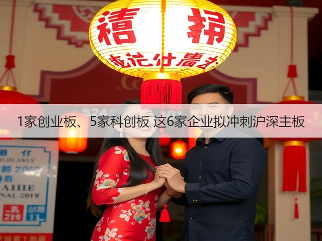 1家创业板、5家科创板 这6家企业拟冲刺沪深主板(图1) 1家创业板、5家科创板 这6家企业拟冲刺沪深主板(图1)