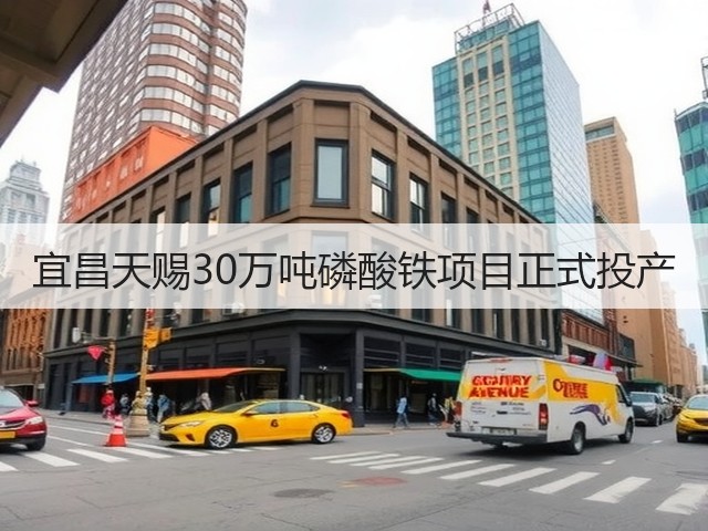 宜昌天赐30万吨磷酸铁项目正式投产(图2) 宜昌天赐30万吨磷酸铁项目正式投产(图2)