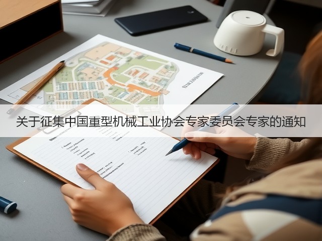 关于征集中国重型机械工业协会专家委员会专家的通知(图3)