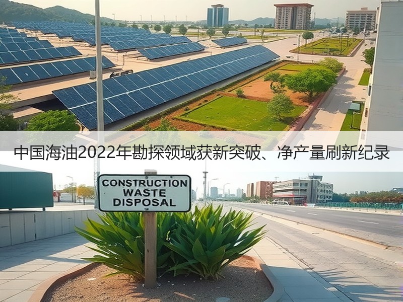 中国海油2022年勘探领域获新突破、净产量刷新纪录
