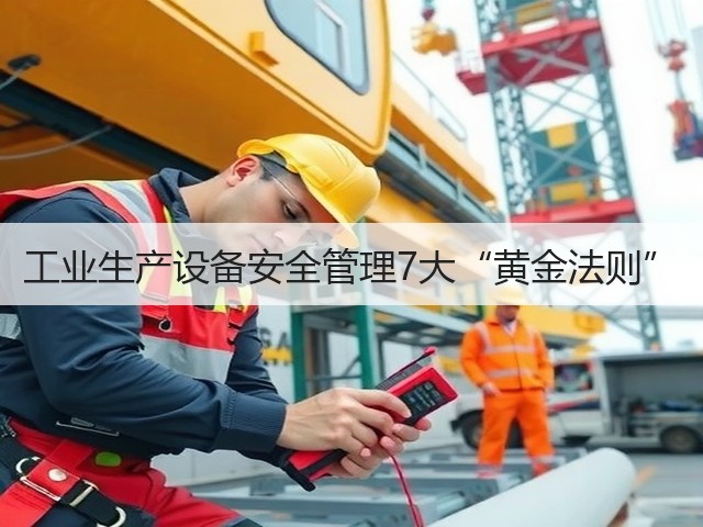 工业生产设备安全管理7大“黄金法则”(图1) 工业生产设备安全管理7大“黄金法则”(图1)