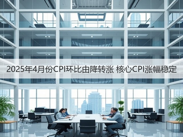 2025年4月份CPI环比由降转涨 核心CPI涨幅稳定(图3)