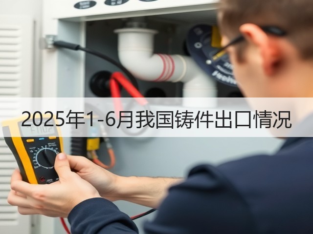 2025年1-6月我国铸件出口情况(图3)