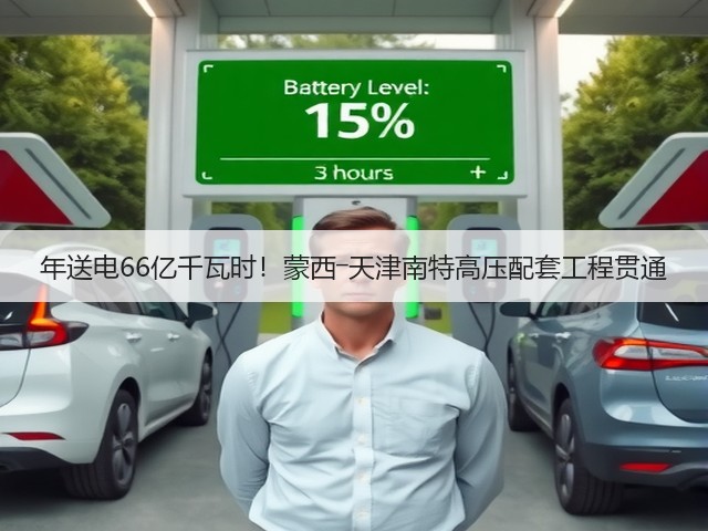 年送电66亿千瓦时！蒙西―天津南特高压配套工程贯通(图1)