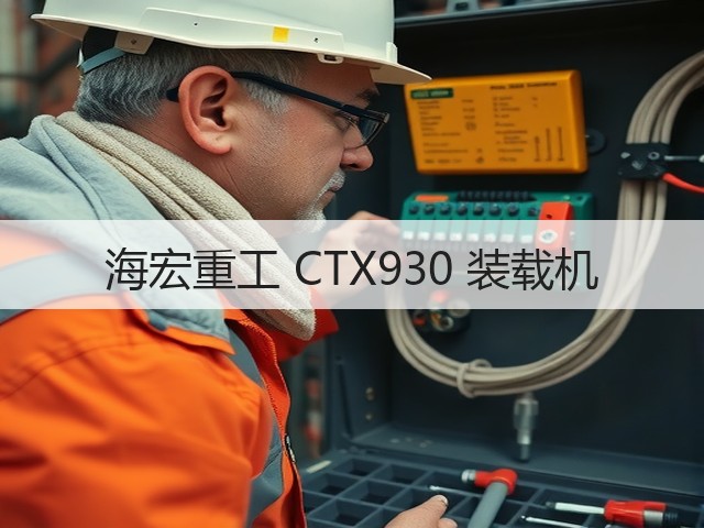 海宏重工 CTX930 装载机(图1) 海宏重工 CTX930 装载机(图1)