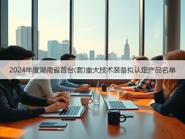 2024年度湖南省首台(套)重大技术装备拟认定产品名单(图2) 2024年度湖南省首台(套)重大技术装备拟认定产品名单(图2)