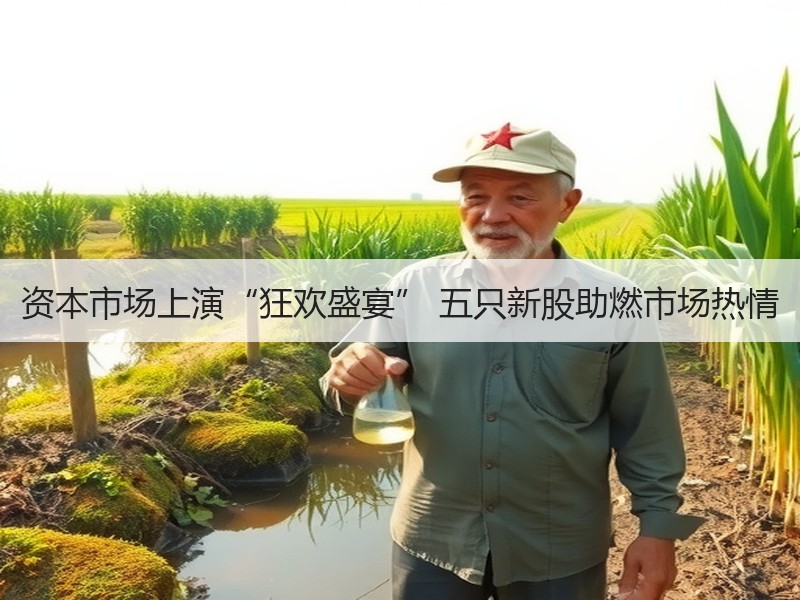 资本市场上演“狂欢盛宴” 五只新股助燃市场热情 资本市场上演“狂欢盛宴” 五只新股助燃市场热情