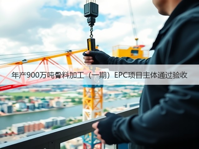 年产900万吨骨料加工(一期)EPC项目主体通过验收(图3) 年产900万吨骨料加工(一期)EPC项目主体通过验收(图3)