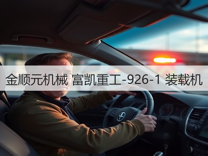 金顺元机械 富凯重工-926-1 装载机