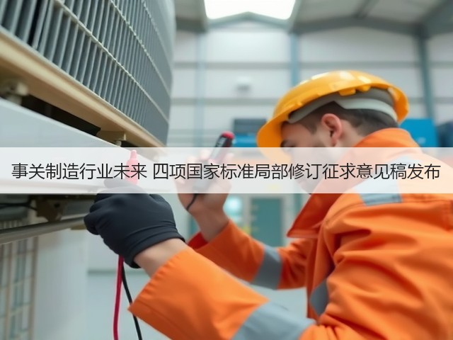 事关制造行业未来 四项国家标准局部修订征求意见稿发布(图3)