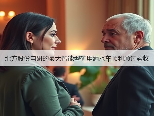 北方股份自研的最大智能型矿用洒水车顺利通过验收(图2) 北方股份自研的最大智能型矿用洒水车顺利通过验收(图2)